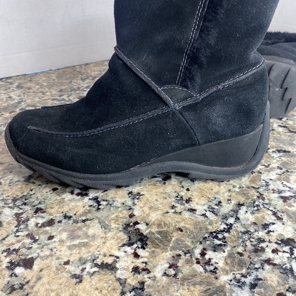 Sporto Leather Sueded Water Proof Faux Fur Lined Boots EUC 8 - Picture 11 of 11